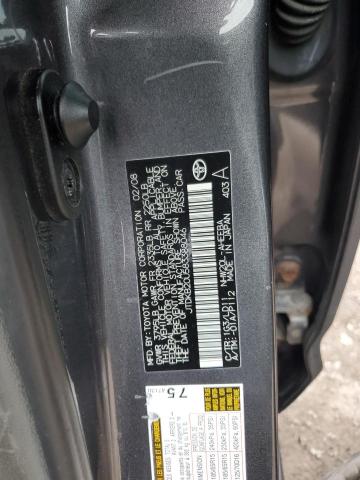 Aukcja sprzedaży 2008 Toyota Prius, vin: JTDKB20U583388046, numer aukcji: 79619193