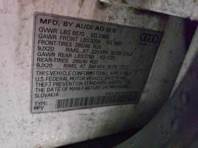 Продаж на аукціоні авто 2017 Audi Q7 Premium Plus, vin: WA1LAAF74HD000201, номер лоту: 78482283