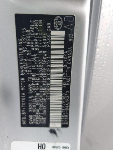 2015 Toyota Corolla L მანქანა იყიდება აუქციონზე, vin: 2T1BURHE8FC363131, აუქციონის ნომერი: 82152203