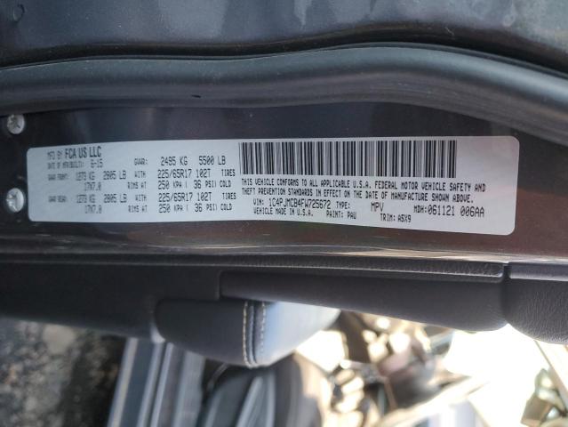 Продаж на аукціоні авто 2015 Jeep Cherokee Latitude, vin: 1C4PJMCB4FW725672, номер лоту: 77888313