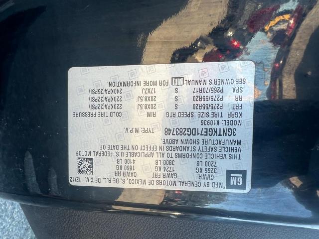 2013 Chevrolet Avalanche Ltz მანქანა იყიდება აუქციონზე, vin: 3GNTKGE71DG283748, აუქციონის ნომერი: 81114193