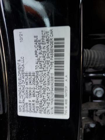 77026253 :رقم المزاد ، 1HGCV2F94MA030815 vin ، 2021 Honda Accord Touring مزاد بيع