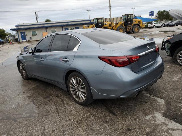 2018 Infiniti Q50 Luxe მანქანა იყიდება აუქციონზე, vin: JN1EV7AP5JM353830, აუქციონის ნომერი: 82095073
