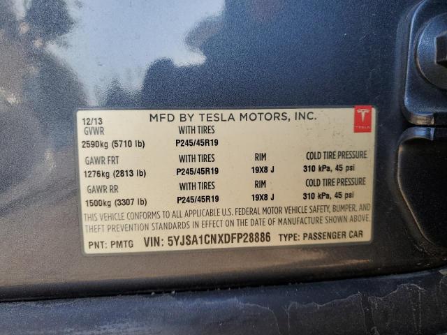 Auction sale of the 2013 Tesla Model S, vin: 5YJSA1CNXDFP28886, lot number: 79556853
