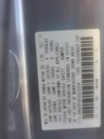 Продаж на аукціоні авто 2012 Acura Tsx, vin: JH4CU2F4XCC019339, номер лоту: 81154003