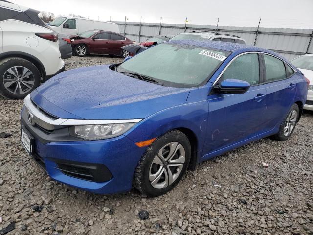 81609423 :رقم المزاد ، 19XFC2F5XJE043723 vin ، 2018 Honda Civic Lx مزاد بيع