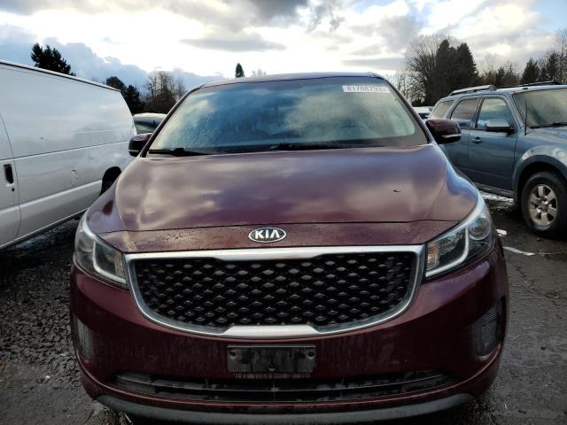 Auction sale of the 2015 Kia Sedona Lx, vin: KNDMB5C15F6059063, lot number: 81768793