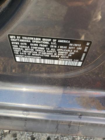 Aukcja sprzedaży 2013 Volkswagen Passat, vin: 1VWBP7A32DC040099, numer aukcji: 82171504