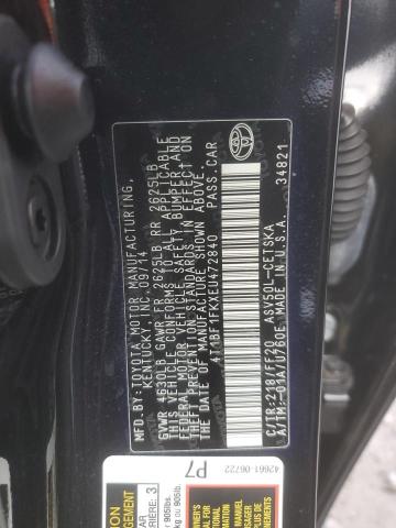 Aukcja sprzedaży 2014 Toyota Camry L, vin: 4T1BF1FKXEU472840, numer aukcji: 84535544