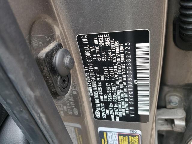 Продажа на аукционе авто 2013 Kia Sorento, vin: 5XYKT3A65DG382725, номер лота: 84477454