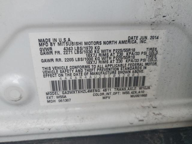 Продаж на аукціоні авто 2014 Mitsubishi Outlander Sport, vin: 4A4AR4AU2EE032003, номер лоту: 84992684