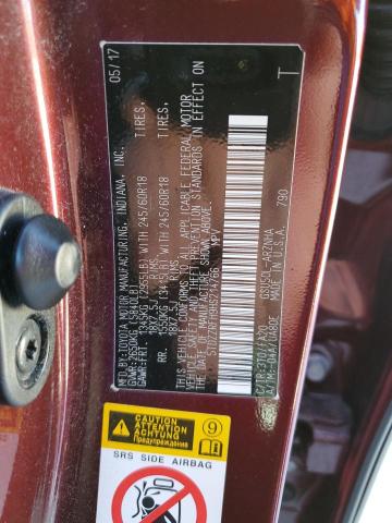 2017 Toyota Highlander მანქანა იყიდება აუქციონზე, vin: 5TDZZRFH9HS214766, აუქციონის ნომერი: 84025524