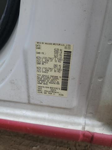 82532244 :رقم المزاد ، 1N6AF0LY6FN805921 vin ، 2015 Nissan Nv مزاد بيع