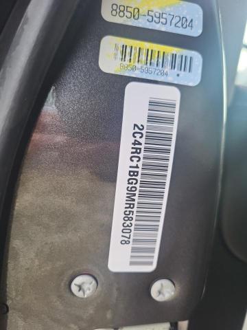 Продажа на аукционе авто 2021 Chrysler Pacifica H, vin: 2C4RC1BG9MR583078, номер лота: 85186714