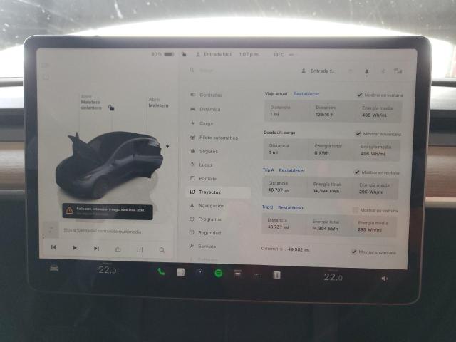 2023 Tesla Model Y მანქანა იყიდება აუქციონზე, vin: 7SAYGDEE3PA098768, აუქციონის ნომერი: 84630194
