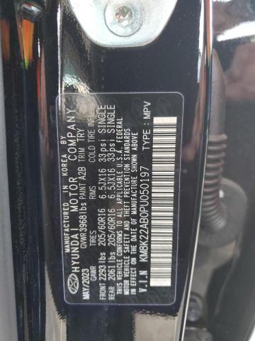 Aukcja sprzedaży 2023 Hyundai Kona, vin: KM8K22AB0PU050197, numer aukcji: 81923624