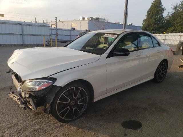 84543334 :رقم المزاد ، 55SWF8DB0KU300790 vin ، 2019 Mercedes-benz C مزاد بيع