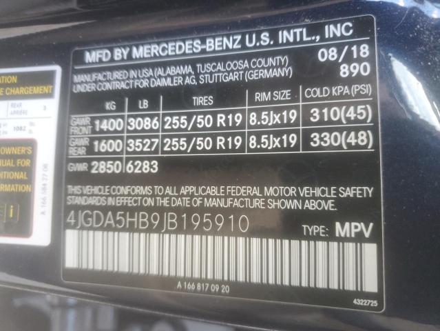 Продаж на аукціоні авто 2018 Mercedes-benz Gle, vin: 4JGDA5HB9JB195910, номер лоту: 82745514