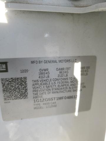 Aukcja sprzedaży 2021 Chevrolet Malibu, vin: 1G1ZG5ST1MF048612, numer aukcji: 82536344