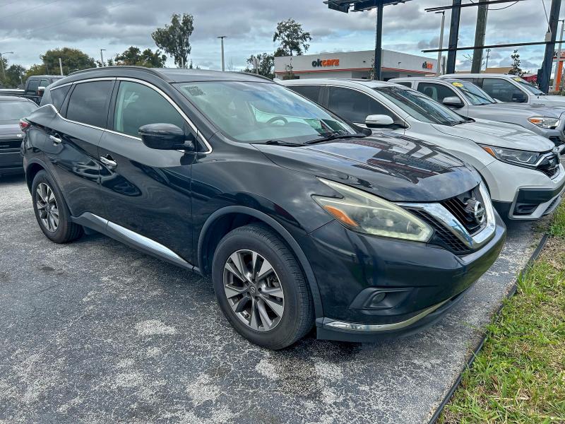 2018 Nissan Murano S მანქანა იყიდება აუქციონზე, vin: 5N1AZ2MG9JN110414, აუქციონის ნომერი: 98014545