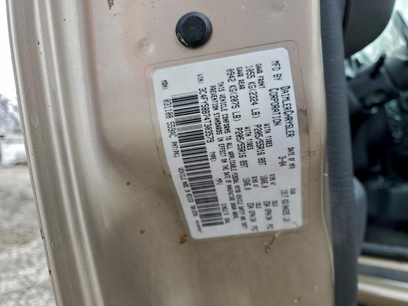 Aukcja sprzedaży 2004 Chrysler Pt Cruiser, vin: 3C4FY58B74T303579, numer aukcji: 95262265