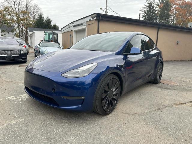 2021 Tesla Model Y მანქანა იყიდება აუქციონზე, vin: 5YJYGDEF1MF140908, აუქციონის ნომერი: 98805045