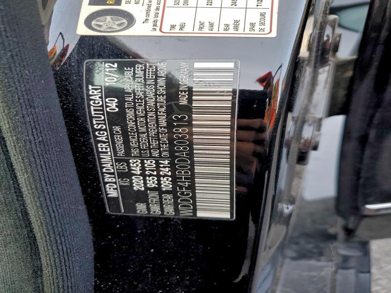 Aukcja sprzedaży 2013 Mercedes-benz C, vin: WDDGF4HB0DA803813, numer aukcji: 98487305