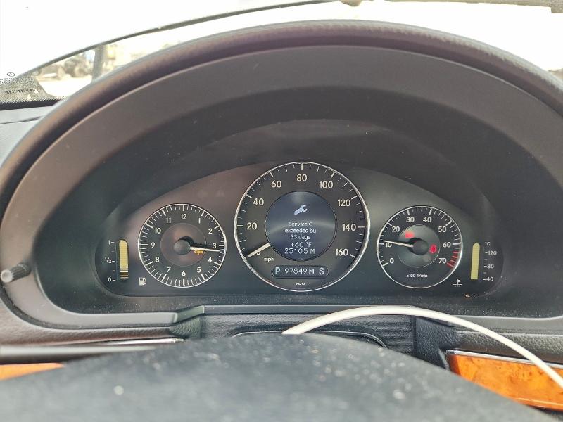 2007 Mercedes-benz E მანქანა იყიდება აუქციონზე, vin: WDBUF56X77B057360, აუქციონის ნომერი: 97319435