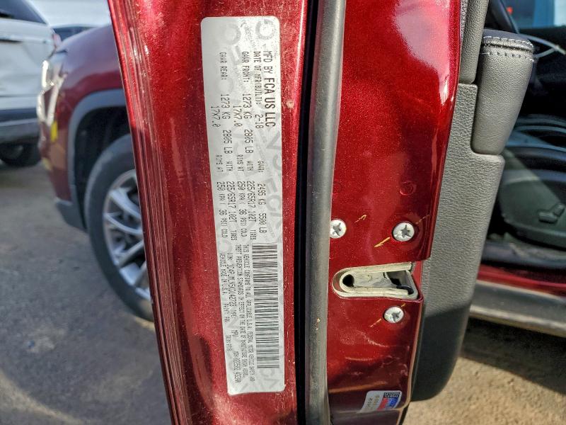 95803815 :رقم المزاد ، 1C4PJMLN5KD142723 vin ، 2019 Jeep Cherokee L مزاد بيع