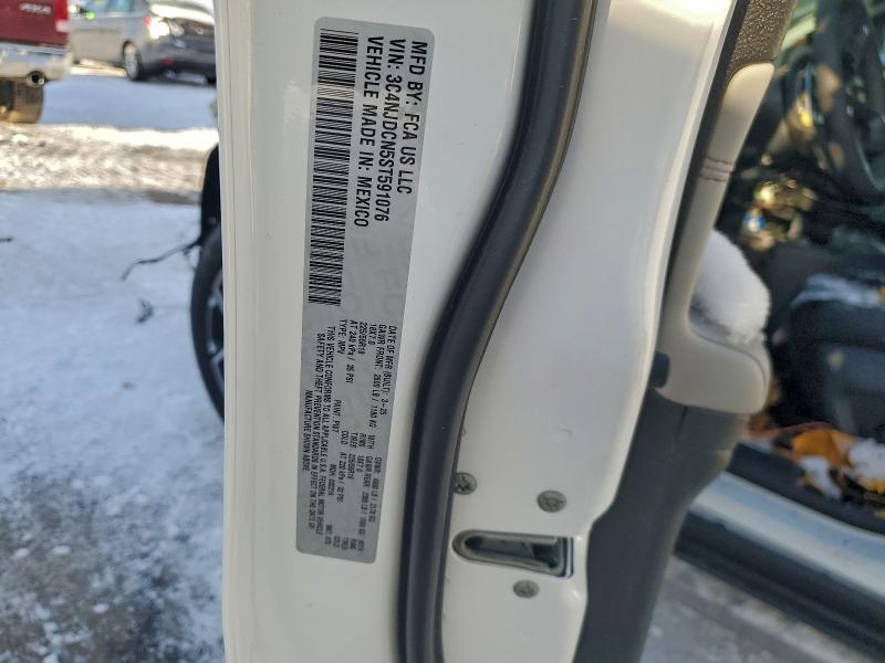 2025 Jeep Compass მანქანა იყიდება აუქციონზე, vin: 3C4NJDCN5ST591076, აუქციონის ნომერი: 94682835