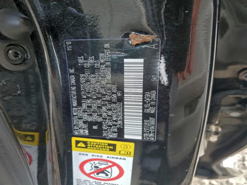 Aukcja sprzedaży 2011 Lexus Rx, vin: 2T2BK1BA5BC092502, numer aukcji: 94857595
