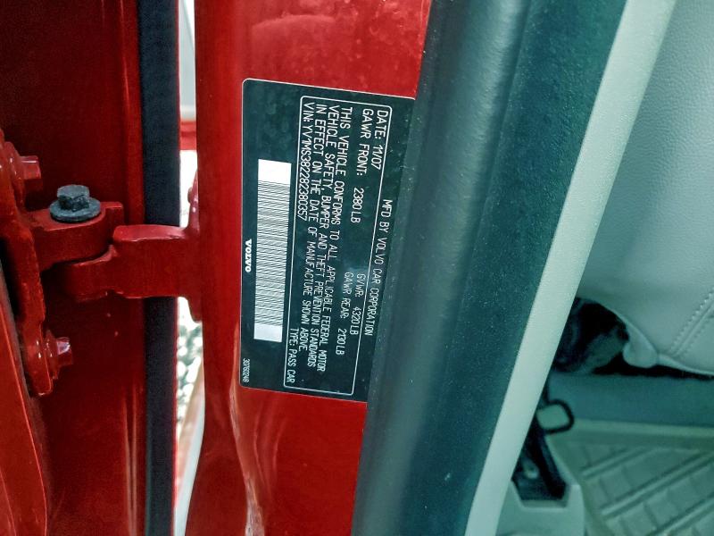 Продажа на аукционе авто 2008 Volvo S40 2.4i, vin: YV1MS382282380357, номер лота: 96112375