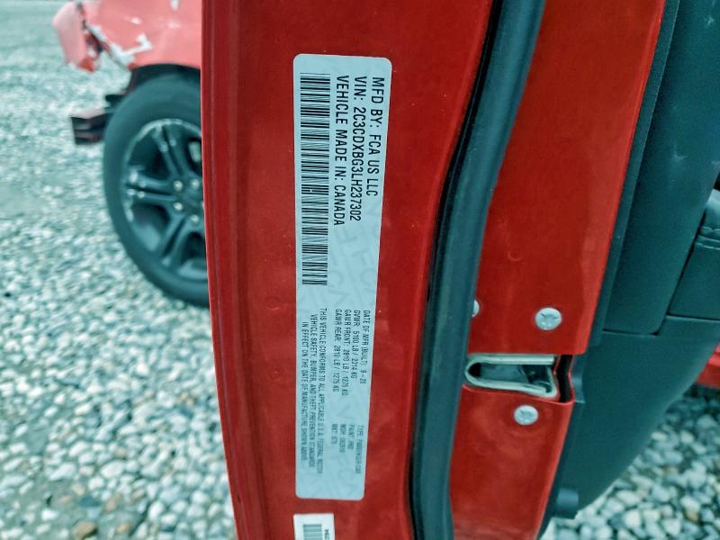 2020 Dodge Charger მანქანა იყიდება აუქციონზე, vin: 2C3CDXBG3LH237302, აუქციონის ნომერი: 95158115