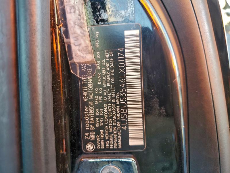 Aukcja sprzedaży 2006 Bmw Z4 3.0si, vin: 4USBU53546LX01174, numer aukcji: 97416445