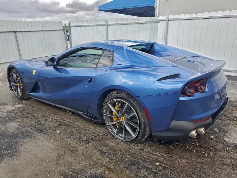 2021 Ferrari 812 Gts მანქანა იყიდება აუქციონზე, vin: ZFF97CMAXM0264857, აუქციონის ნომერი: 98017945