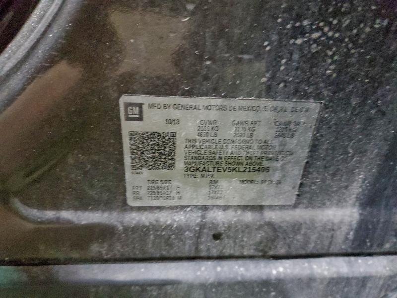 94559005 :رقم المزاد ، 3GKALTEV5KL215496 vin ، 2019 Gmc Terrain مزاد بيع