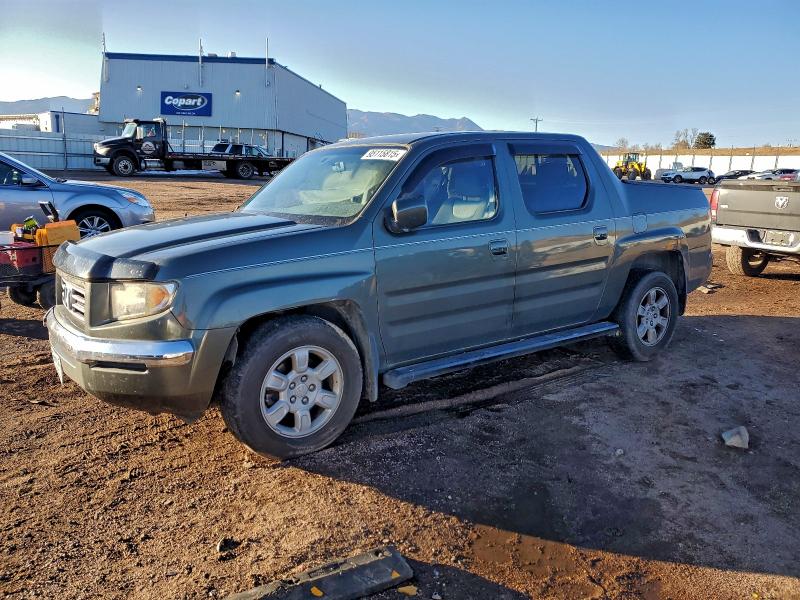 2006 Honda Ridgeline მანქანა იყიდება აუქციონზე, vin: 2HJYK16486H502008, აუქციონის ნომერი: 95115815
