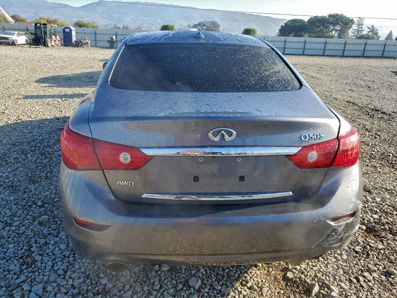 95080485 :رقم المزاد ، JN1AV7AR6EM701897 vin ، 2014 Infiniti Q50 Hybrid مزاد بيع