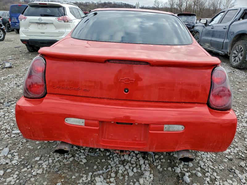 98060455 :رقم المزاد ، 2G1WX15K319292667 vin ، 2001 Chevrolet Montecarlo مزاد بيع