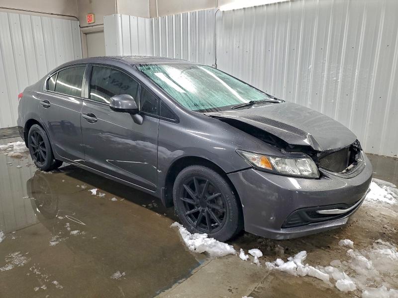 2013 Honda Civic Ex მანქანა იყიდება აუქციონზე, vin: 2HGFB2F81DH522457, აუქციონის ნომერი: 95755165