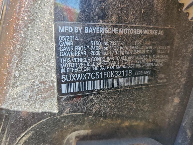 Продажа на аукционе авто 2015 Bmw X3, vin: 5UXWX7C51F0K32118, номер лота: 96093005