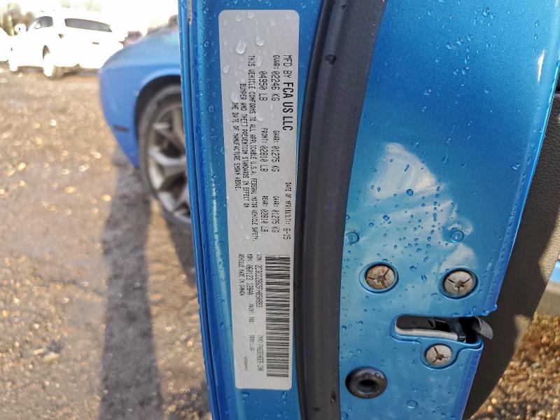 2015 Dodge Challenger მანქანა იყიდება აუქციონზე, vin: 2C3CDZBG5FH850893, აუქციონის ნომერი: 95354385