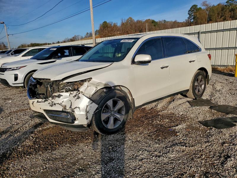 96523955 :رقم المزاد ، 5FRYD3H24FB010053 vin ، 2015 Acura Mdx مزاد بيع