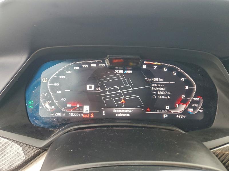 95765355 :رقم المزاد ، 5YMJU0C03M9F17146 vin ، 2021 Bmw X5 M مزاد بيع