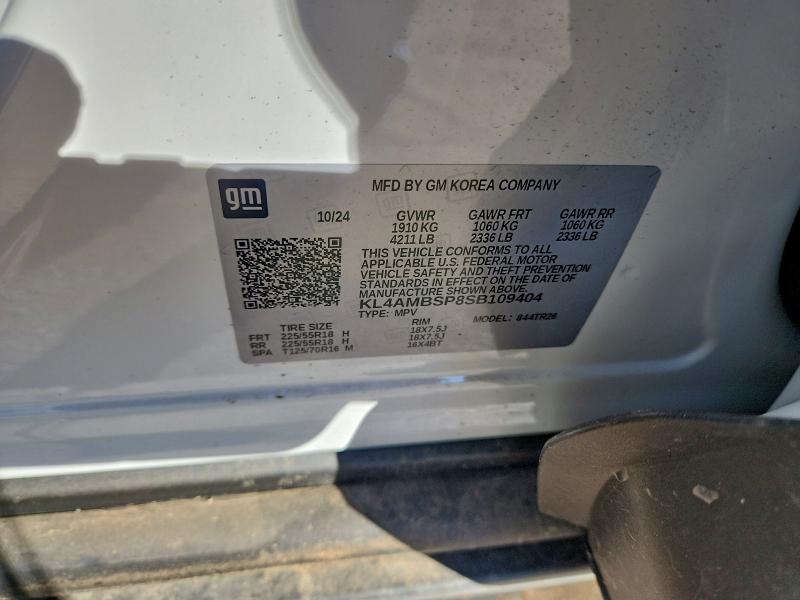 Продаж на аукціоні авто 2025 Buick Encore Gx, vin: KL4AMBSP8SB109404, номер лоту: 94576505