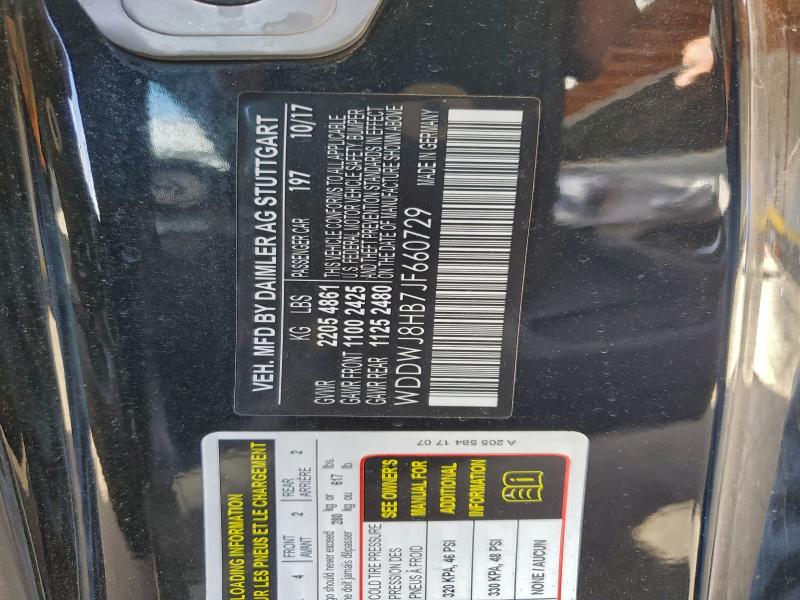 Продажа на аукционе авто 2018 Mercedes-benz C, vin: WDDWJ8HB7JF660729, номер лота: 94676375