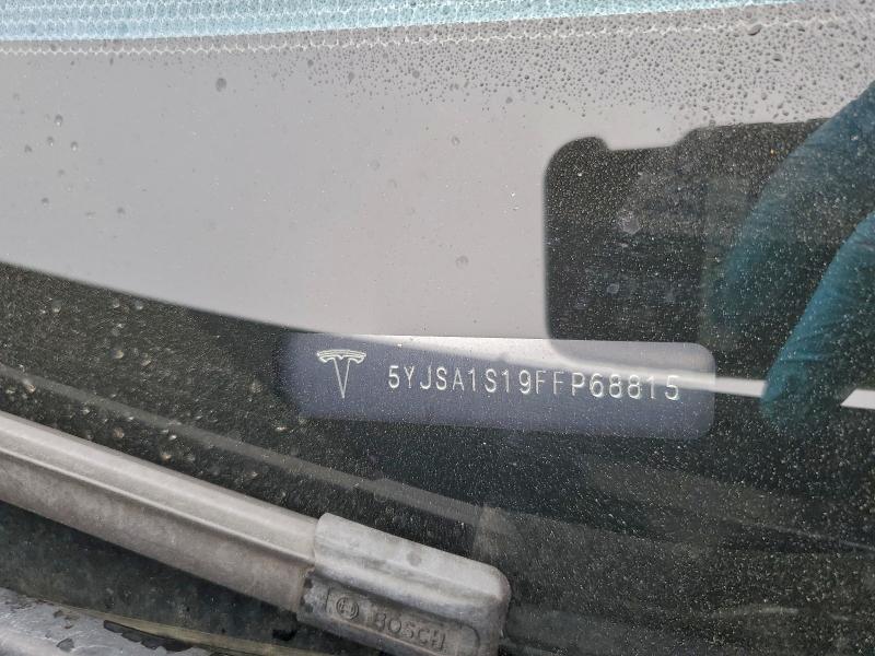 Продаж на аукціоні авто 2015 Tesla Model S, vin: 5YJSA1S19FFP68815, номер лоту: 96195755