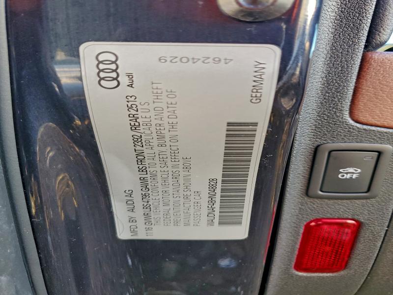 Продажа на аукционе авто 2017 Audi A4, vin: WAUDNAF48HN048828, номер лота: 95660115