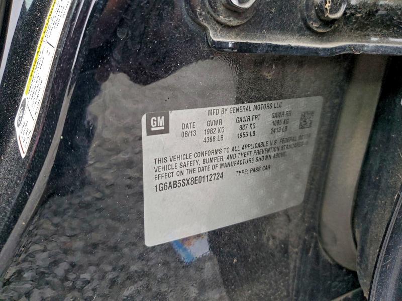 Продажа на аукционе авто 2014 Cadillac Ats Luxury, vin: 1G6AB5SX8E0112724, номер лота: 97627575