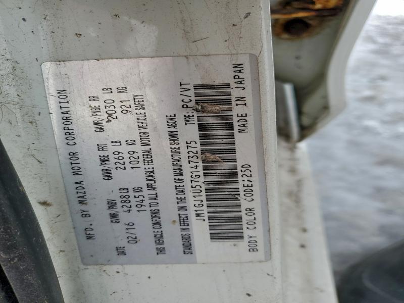 Продаж на аукціоні авто 2016 Mazda 6, vin: JM1GJ1U57G1473275, номер лоту: 97591705